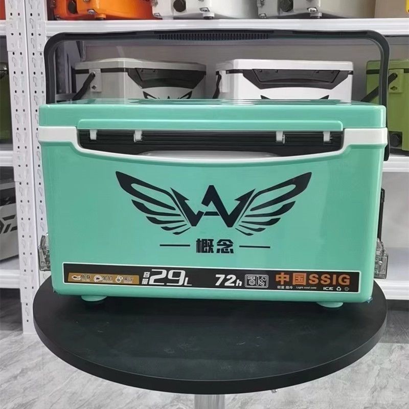 Light green (parts package installed) naked boxes + fish rack + cannon rack + bait frame + bait tray